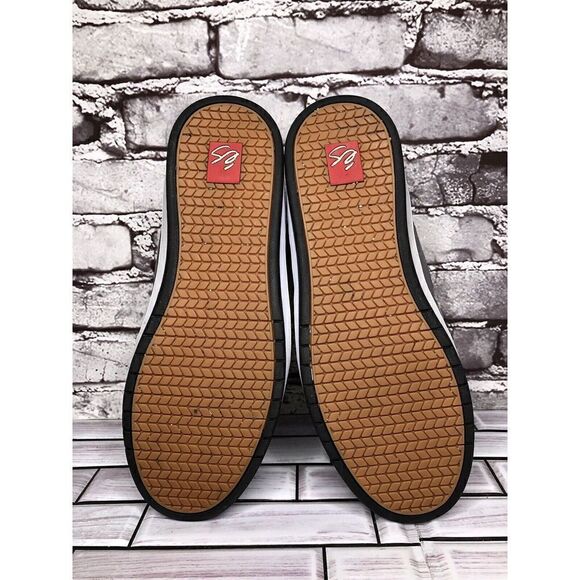 ES Accel Slim Mid Gray Suede Skateboarding Lace Casual Shoes Men Sz 10M US/43EU - Picture 13 of 16